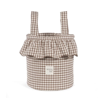 Bolso Bucket Praline Vichy Moka - Imagen 1