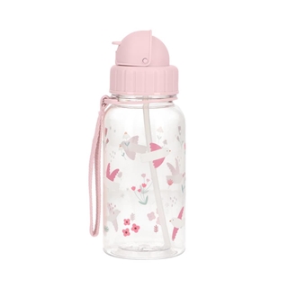 Botella de Plástico con Pajita Blossom Birds - Imagen 1