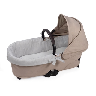 Cubre Cuco Dual + Sábana Ajustable Little Bloom Vichy Gris - Imagen 2