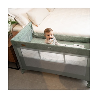 Cuna de Viaje Colecho Trend Green - Imagen 2