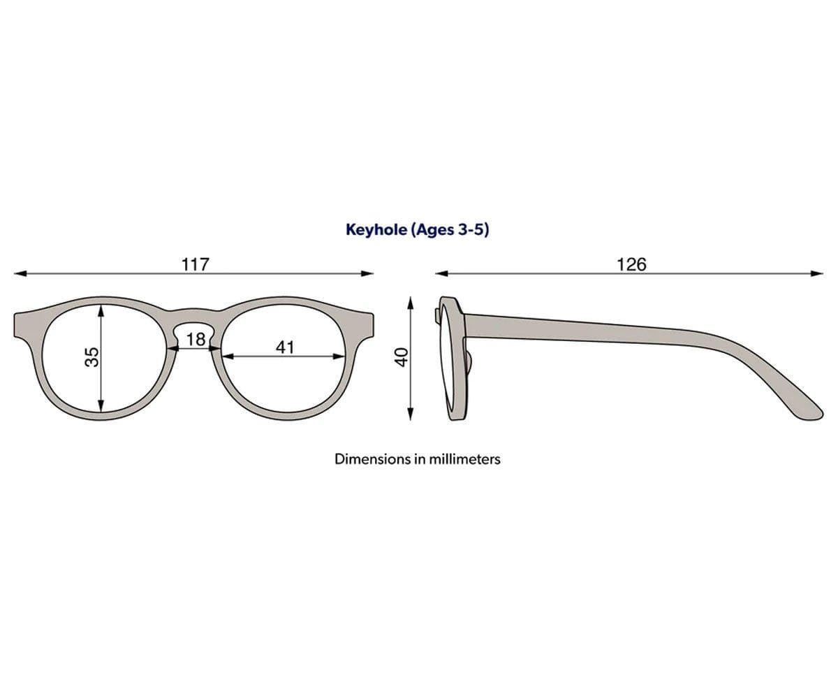 Gafas de Sol Flexibles ECO Keyhole (3-5 Años) - Imagen 4