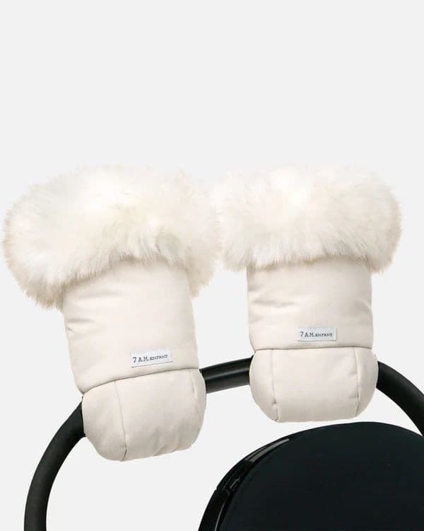 Guantes para Carrito Tundra Heather White fur - Imagen 1