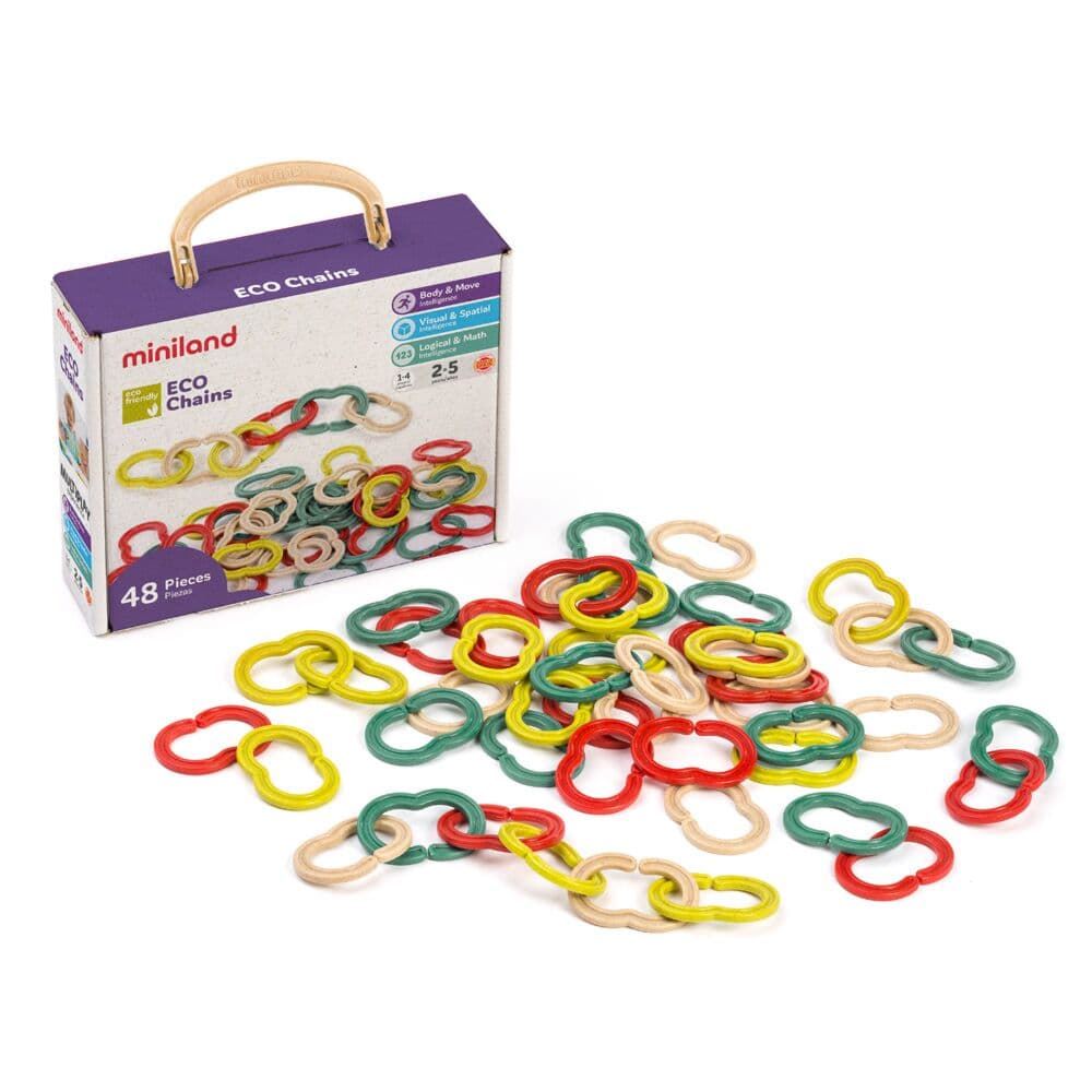 Juego de Cadenas Encajables Eco Chains 48 Piezas - Imagen 1