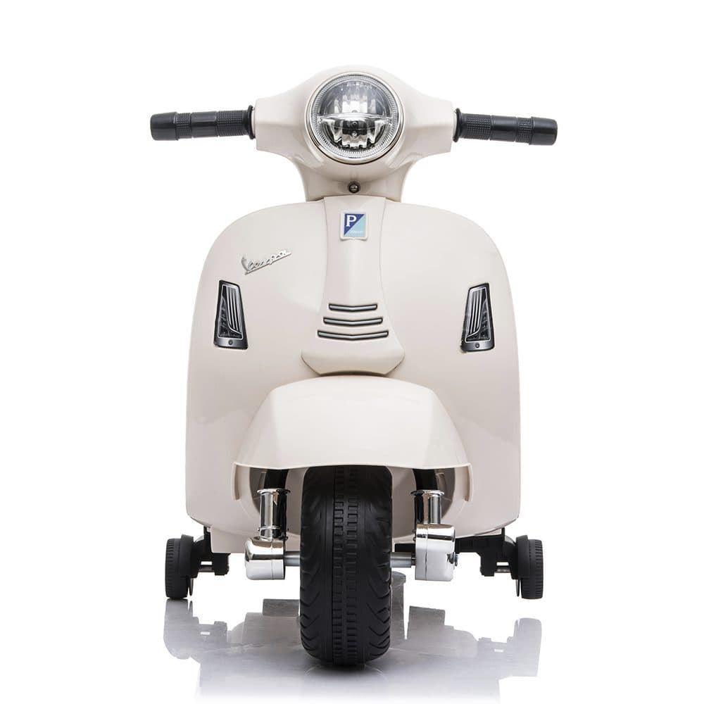 Mini Moto Vespa Eléctrica Blanca - Imagen 2