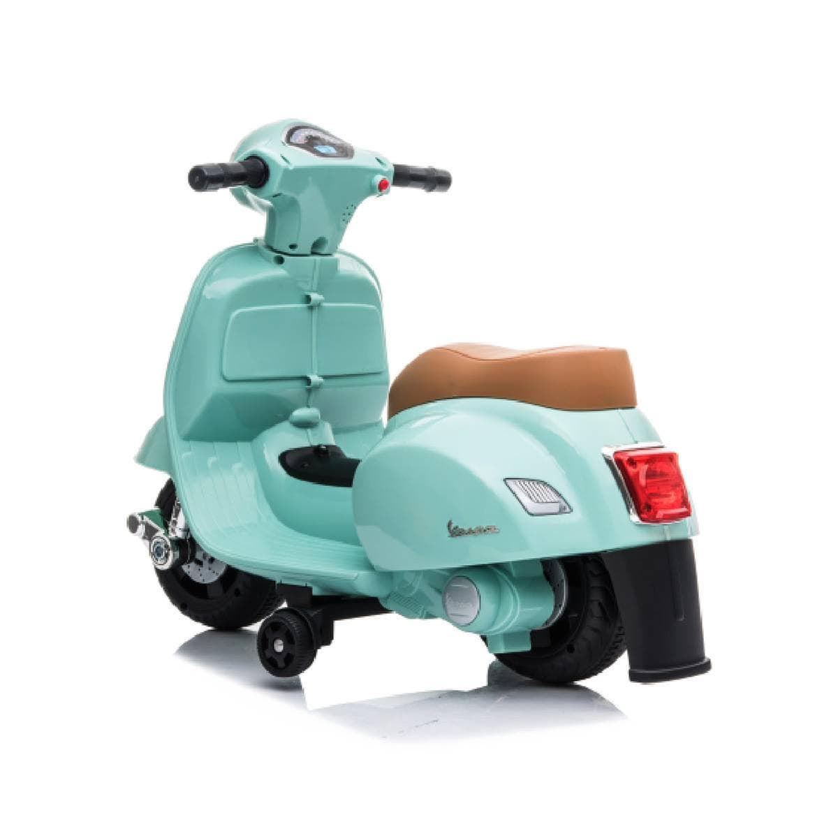 Mini Moto Vespa Eléctrica Verde - Imagen 4