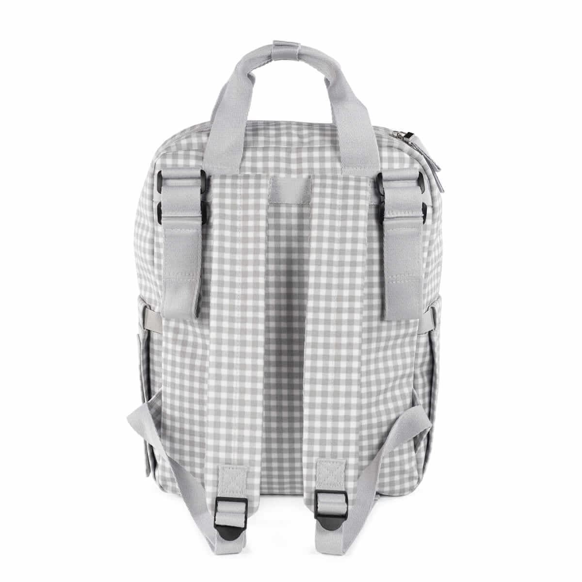 Mochila maternal I Love Vichy Gris - Imagen 4