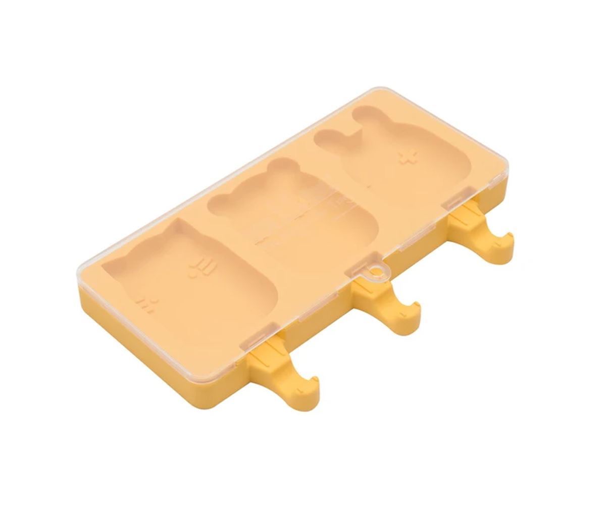 Moldes para Helados silicona amarillo - Imagen 4