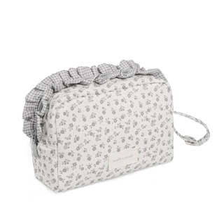 Neceser Little Bloom Flor Gris - Imagen 2