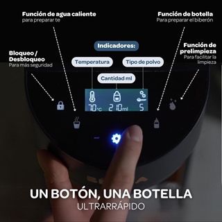 PREPARADOR DE BIBERONES AUTOMATICO MILKEO - Imagen 2