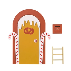 Puerta para Elfo Casa Gingerbread - Imagen 1