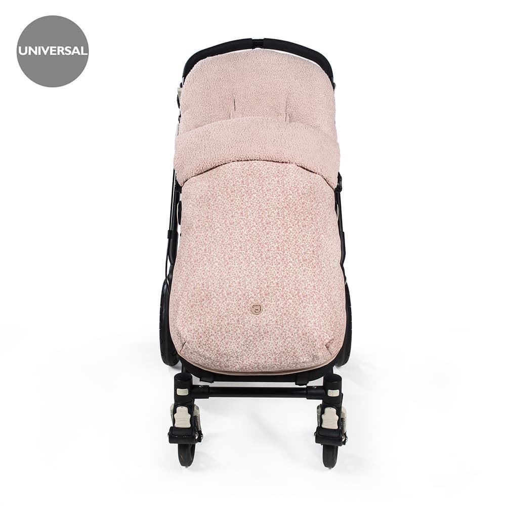 Saco Silla Invierno Flower Mellow Rosa - Imagen 1