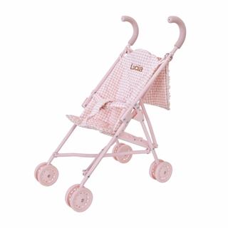 SILLITA PARA MUÑECAS VICHY ROSA TUTETE - Imagen 2